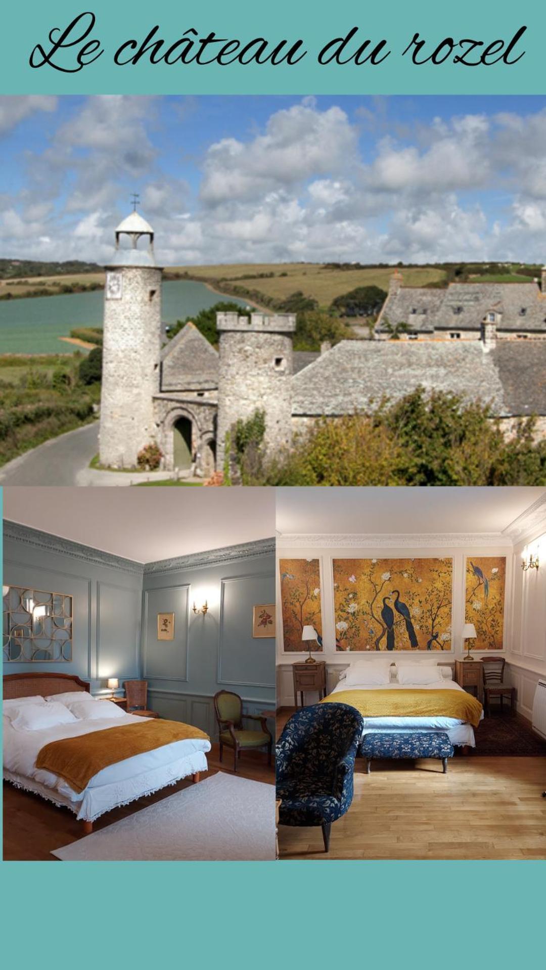 Les Chambres Du Chateau Du Rozel Le Rozel Экстерьер фото